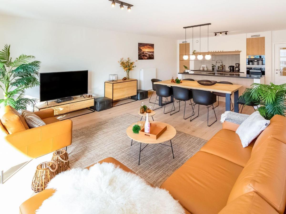 Luxurious Crystal Sea View Apartment With 2 Terraces Ostend Exterior foto