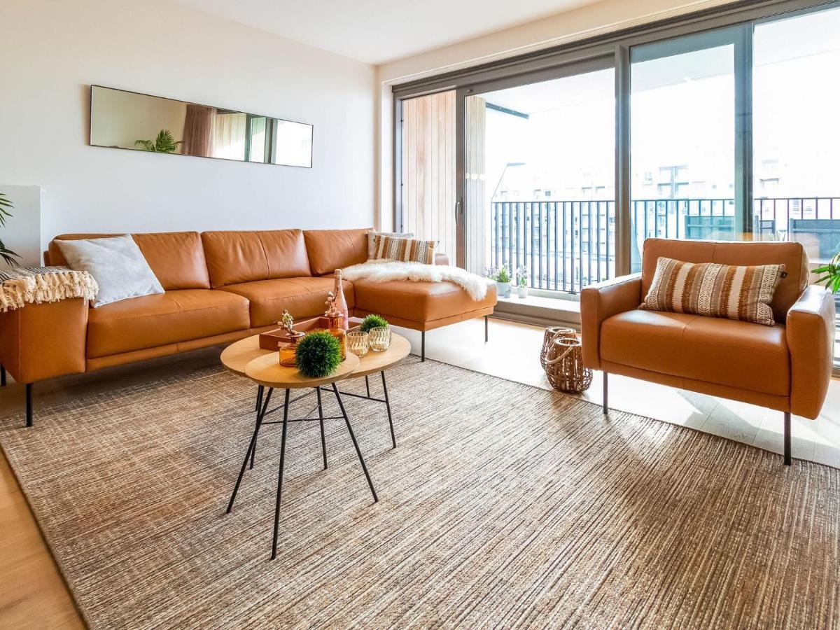 Luxurious Crystal Sea View Apartment With 2 Terraces Ostend Exterior foto