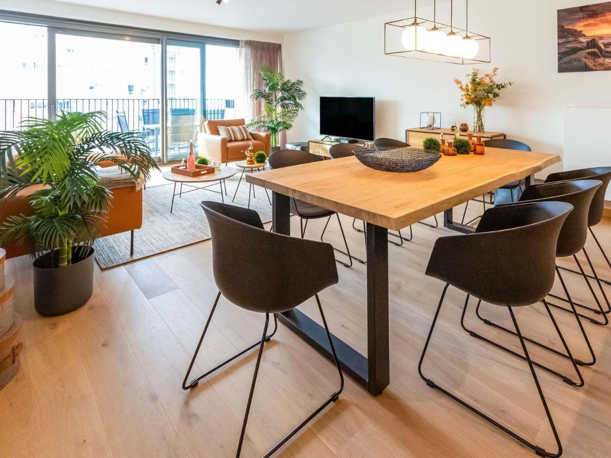 Luxurious Crystal Sea View Apartment With 2 Terraces Ostend Exterior foto
