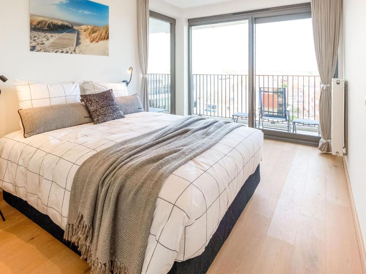 Luxurious Crystal Sea View Apartment With 2 Terraces Ostend Exterior foto
