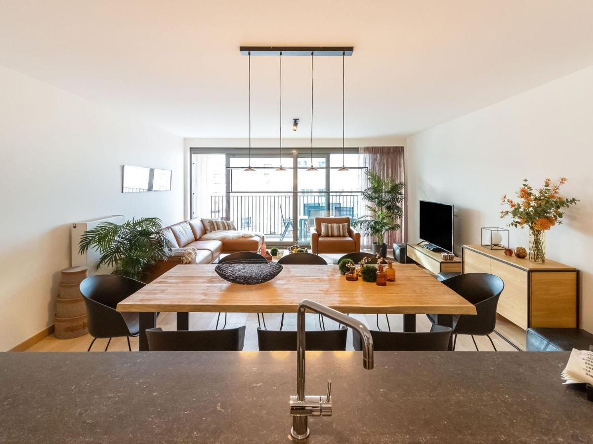 Luxurious Crystal Sea View Apartment With 2 Terraces Ostend Exterior foto